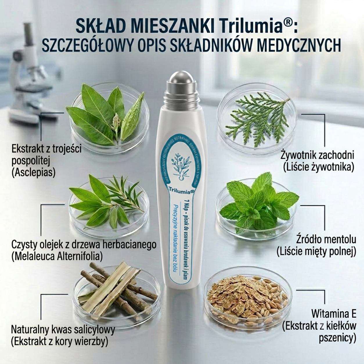 𝐎𝐟𝐢𝐜𝐣𝐚𝐥𝐧𝐲 𝐬𝐤𝐥𝐞𝐩 𝐦𝐚𝐫𝐤𝐢 | ✅️ Trilumia® 7-dniowy preparat na narośle skórne i przebarwienia (bezbolesny aplikator roll-on, bez blizn) 😍