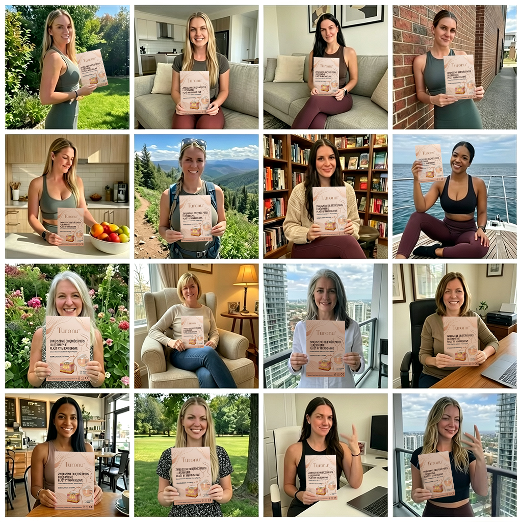 ✨Turonu® 🍑Zaawansowanynano-mikroigłowy plaster do ukierunkowanego powiększania biustu