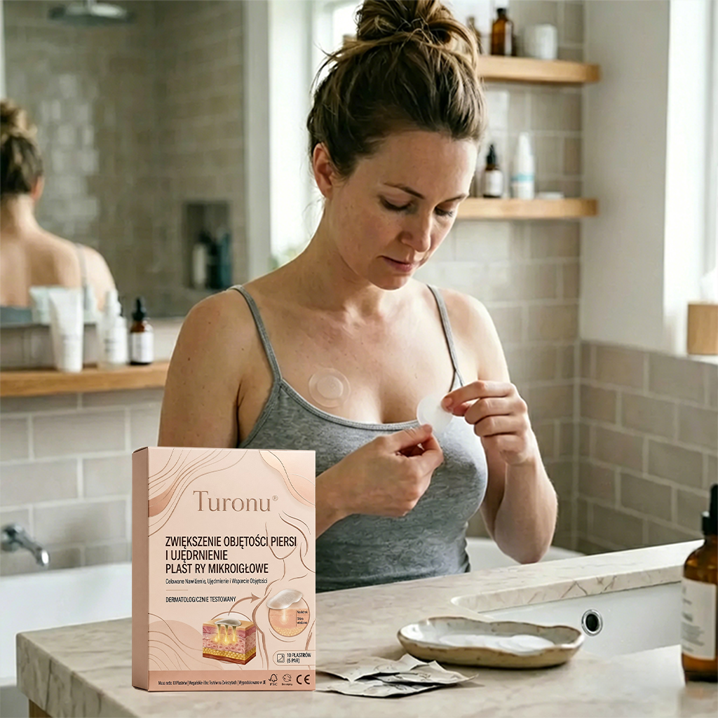 ✨Turonu® 🍑Zaawansowanynano-mikroigłowy plaster do ukierunkowanego powiększania biustu